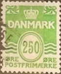Stamps Denmark -  Intercambio 0,70 usd 250 ore 1985