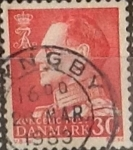 Stamps Denmark -  Intercambio 0,20 usd 30 ore 1961