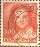 Stamps Denmark -  Intercambio 0,25 usd 3 krone 1986