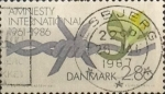 Sellos de Europa - Dinamarca -  Intercambio 0,25 usd 2,80 krone 1986