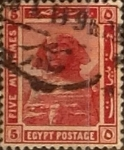 Stamps Egypt -  Intercambio 0,20 usd 5 miles. 1914