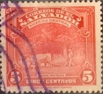 Sellos del Mundo : America : El_Salvador : Intercambio 0,20 usd 5 cents. 1938