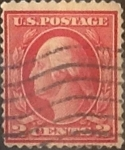 Stamps United States -  Intercambio 0,25 usd 2 cents. 1917