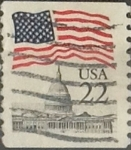 Sellos de America - Estados Unidos -  Intercambio 0,20 usd 22 cents. 1985