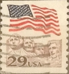 Stamps United States -  Intercambio 0,20 usd 29 cents. 1991