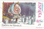 Stamps Spain -  historia de España II (19)