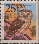 Stamps United States -  Intercambio 0,20 usd 25 cents. 1988