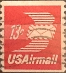 Stamps United States -  Intercambio 0,20 usd 13 cents. 1973