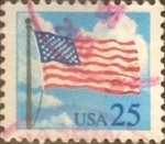 Sellos de America - Estados Unidos -  Intercambio 0,20 usd 25 cents. 1988