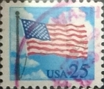 Sellos de America - Estados Unidos -  Intercambio 0,20 usd 25 cents. 1988