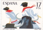 Stamps Spain -  San Fermín- Pamplona (19)