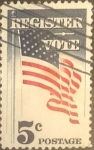 Stamps United States -  Intercambio 0,20 usd 5 cents. 1964