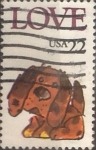 Stamps United States -  Intercambio 0,20 usd 22 cents. 1986