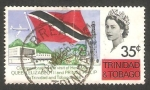 Sellos del Mundo : America : Trinidad_y_Tobago : 209 - Elizabeth II, avión y bandera