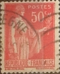 Sellos de Europa - Francia -  Intercambio 0,25 usd 50 cents 1932