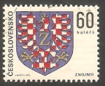 Stamps Czechoslovakia -  2098 - Escudo de la ciudad de Znojmo