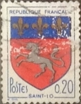 Stamps France -  Intercambio 0,20 usd 20 cents. 1966