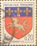 Stamps France -  Intercambio 0,20 usd 20 cents. 1966