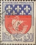 Stamps France -  Intercambio 0,20 usd 30 cents. 1965