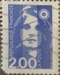 Sellos de Europa - Francia -  Intercambio 0,20 usd 2 francos 1993