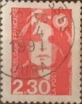 Sellos de Europa - Francia -  Intercambio 0,20 usd 2,30 francos 1990