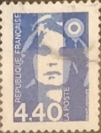 Sellos de Europa - Francia -  Intercambio 0,40 usd 4,40 francos 1993