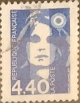 Sellos de Europa - Francia -  Intercambio 0,40 usd 4,40 francos 1993