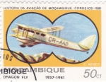 Sellos de Africa - Mozambique -  historia de la aviación de Mozambique