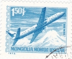 Sellos de Asia - Mongolia -  avión