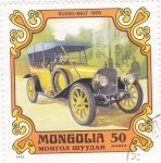 Sellos de Asia - Mongolia -  coche de epoca