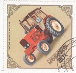 Stamps Mongolia -  tractor