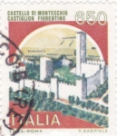 Sellos de Europa - Italia -  castillo di Montecchio