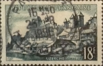 Stamps France -  Intercambio 0,20 usd 18 francos 1955