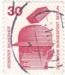 Stamps Germany -  seguridad laboral