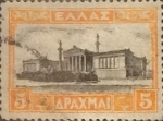 Sellos de Europa - Grecia -  Intercambio 2,00 usd  5 d. 1927