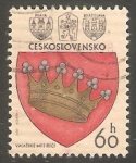 Sellos de Europa - Checoslovaquia -  2199 - Escudo de la ciudad de Valasske Mezirici