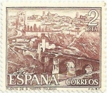 Stamps Spain -  TURISMO IXª SERIE. PUENTE DE SAN MARTÍN (TOLEDO). EDIFIL 2267