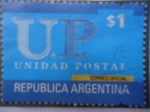 Sellos de America - Argentina -  U.P.Unidad Postal