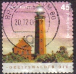 Stamps Germany -  ALEMANIA 2004 Michel 2409 SELLO FARO GREIFSWALDER OIE LIGHTHOUSE USADO