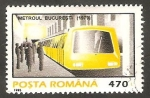 Sellos de Europa - Rumania -  4247 - Metro de Bucarest