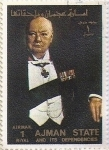 Sellos de Asia - Emiratos �rabes Unidos -  Winston Churchill