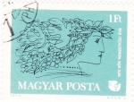 Stamps Hungary -  Año internacional de la mujer-ilustracíón mujer y palomas