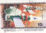 Sellos de Asia - Mongolia -  aeronáutica- Venera-6