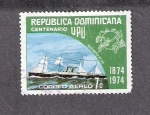 Stamps Dominican Republic -  Centenario de la Unión Postal Universal