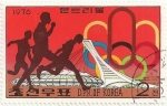 Sellos de Asia - Corea del norte -  JUEGOS OLIMPICOS MONTREAL´76. ATLETISMO. YVERT KP 1392A