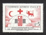 Sellos de America - Chile -  Red Cross, Crescent and Lion