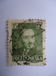 Sellos de Europa - Polonia -  Presidente: Boleslaw Bierut (1892-1956) 