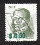 Stamps Chile -  Diego Portales (1793-1837), Politician