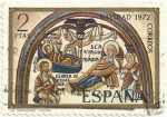 Sellos de Europa - Espa�a -  (237) NAVIDAD 1972. LA NATIVIDAD, BASÍLICA SAN ISIDORO DE LEÓN. EDIFIL 2115