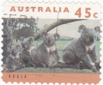 Stamps Australia -  koalas